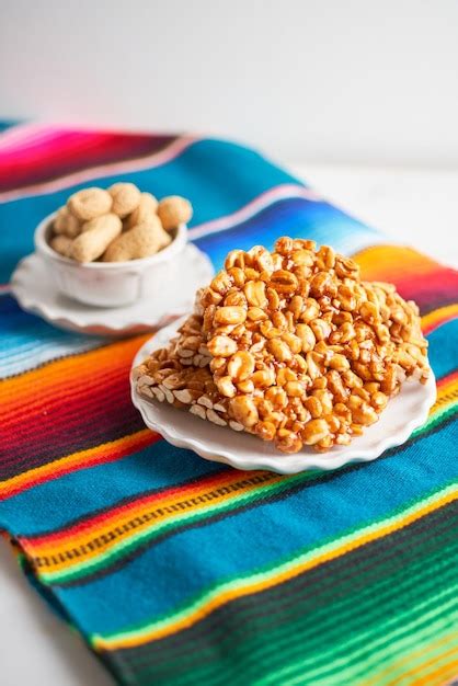 Premium Photo Traditional Mexican Candy Called Palanqueta Or Peanut