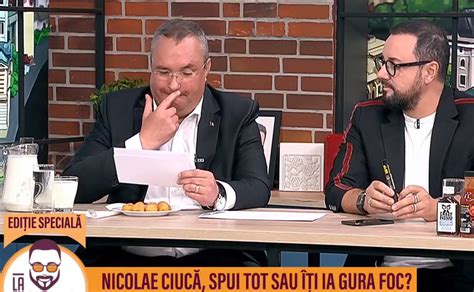 Nicolae Ciucă explică momentul controversat din emisiunea lui Măruță