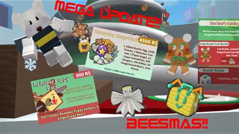 Mega Beesmas Update Beequips Catalog Bee Bear And More