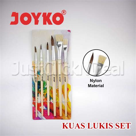 Jual Joyko Kuas Lukis Kecil Set Pcs Cat Air Minyak Akrilik