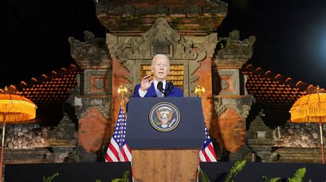 G20 Biden Steps Into Summit In Indonesia Aiming To Unite Leaders In