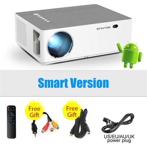 BYINTEK K20 Full HD 4K 3D 1920 1080 Android Wifi 1080P LED Video LAsEr