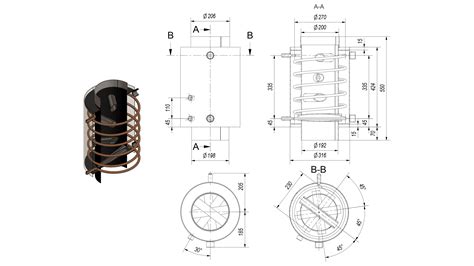 R Cup Rateur De Chaleur De La Fum E Eau Avec Serpentin De Chauffage