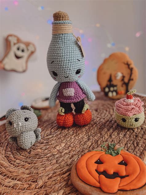 Amigurumi Potion Bottle Crochet Pattern Halloween Pattern Etsy