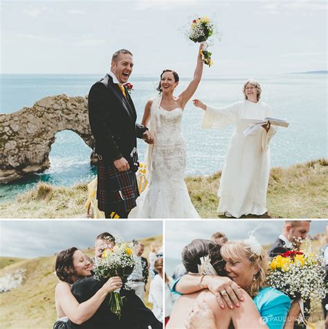 Destination wedding photography | Durdle Door, Dorset | Jana+Matt - Paul Underhill Photography