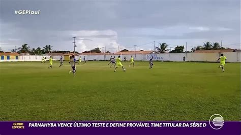 Parnahyba vence amistoso e define provável time titular para a Série C