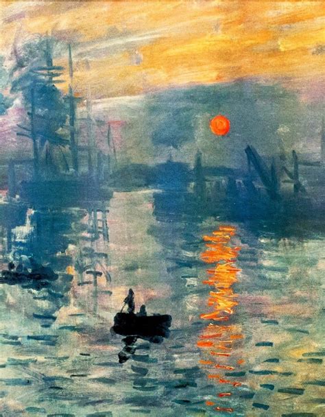 Impressao Nascer Do Sol Monet