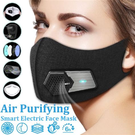 Personal Air Purifier Face Mask Fresh Air Supply Smart Electric Face