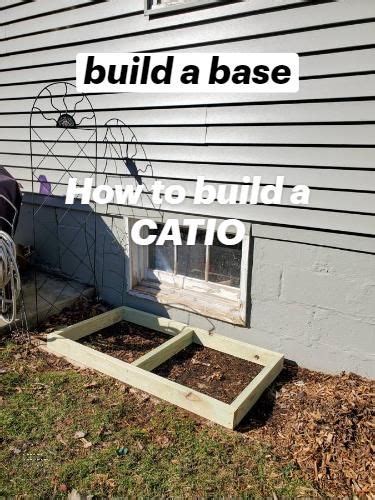 How To Build A Catio Diy Catio Tutorial Outdoor Cat Enclosure Cat