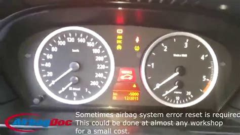 Bmw Airbag Warning Light E60 E90 E92 E81 E87 Seat Occupancy Sensor Bypass Solution Youtube