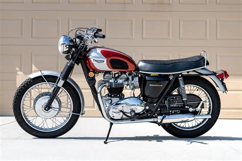 Revamped 1969 Triumph Bonneville T120r Is A Numbers Matching Gem Youll