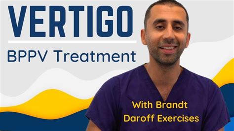 Vertigo Treatment At Home For Bppv Benign Paroxysmal Positional