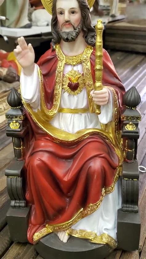 12 Inch Cristo Rey Christ The King Statue Religious | lupon.gov.ph