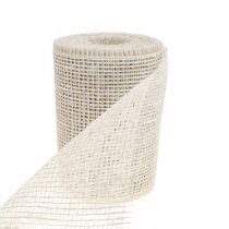 Floristik24 Be Chemin De Table Jute Ruban De Jute Ruban De Table Blanc