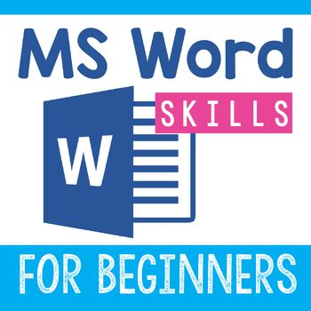 Microsoft Word Lessons for Beginners | TPT 