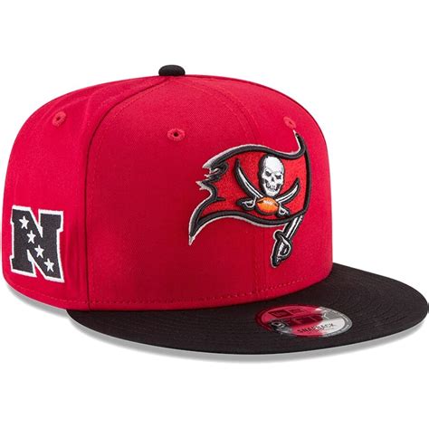 Youth New Era Red Tampa Bay Buccaneers Baycik 9FIFTY Snapback Hat