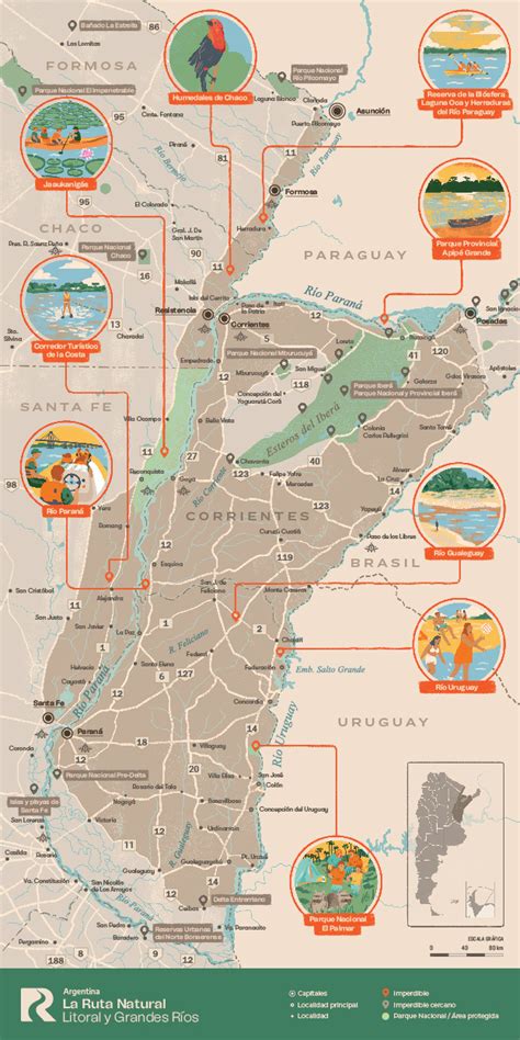 La Ruta Natural Mapas