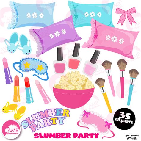 Free Clip Slumber Party Download Free Clip Slumber Party Png Images