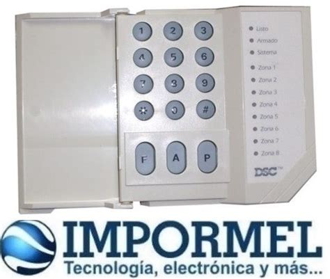 Teclado Led Dsc Para Alarma Pc Pc