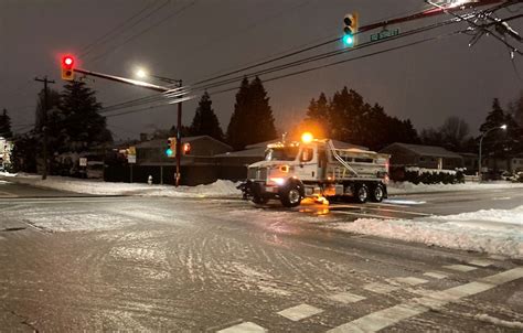 Vancouver weather: Roads still slippery after freezing rain - Vancouver ...