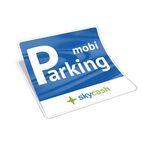 Naklejka Mobiparking Hit Mobi Parking Sky Cash