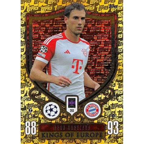 Offer Cards Leon Goretzka Kings Of Europe Topps Match Attax Extra 23 24