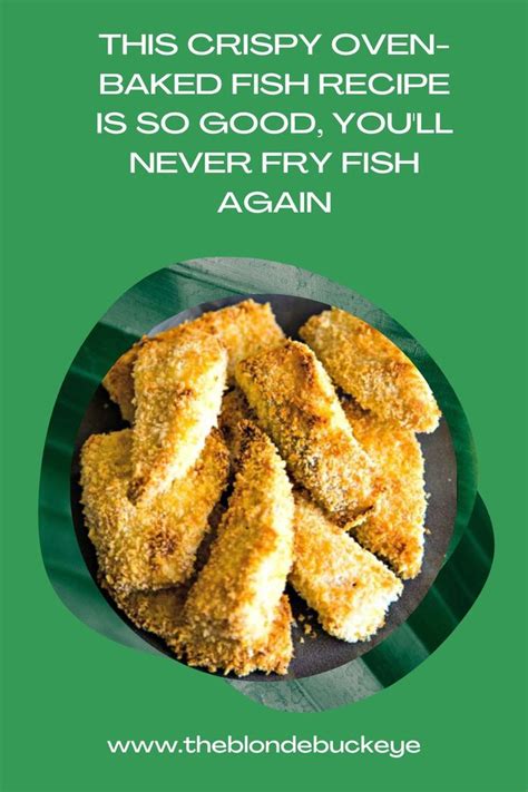 Crispy Oven Baked Fish Recipe