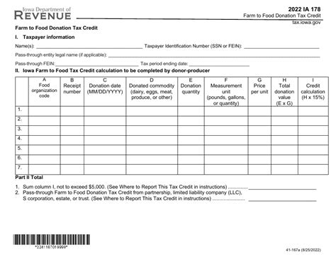 Form Ia178 41 167 2022 Fill Out Sign Online And Download Fillable Pdf Iowa Templateroller