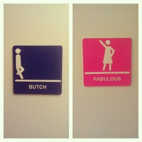 17 Of The Most Fabulous Gender Neutral Bathroom Signs Neutral