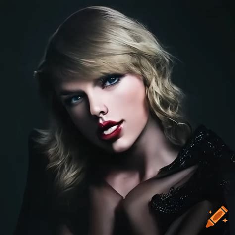 Taylor swift album cover for reputation taylors version on Craiyon