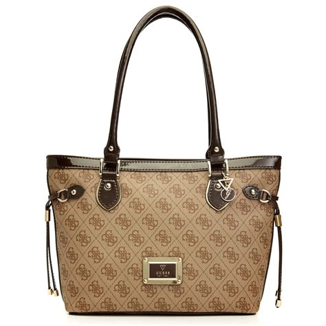 Lyst - Guess Guess Handbag Reama Small Classic Tote in Brown