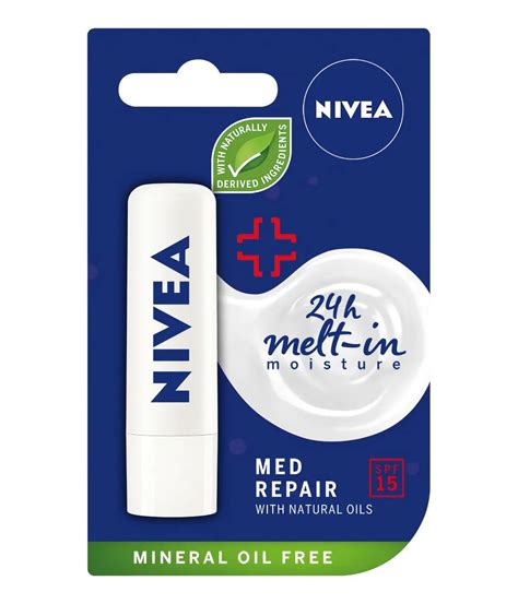 55ml Med Repair Protector Labial Cuidado Fps 15 Nivea