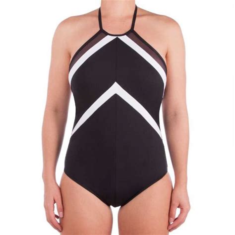 Sunseeker La Luna High Neck One Piece Swimsuit Black SS50489 Zodee