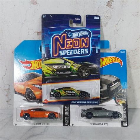 Jual Hot Wheels 17 Nissan GT R R35 Shopee Indonesia