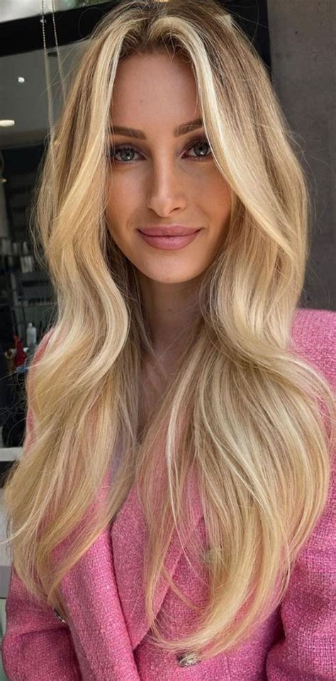 Cute Summer Hair Colours Hairstyles Buttery Blonde