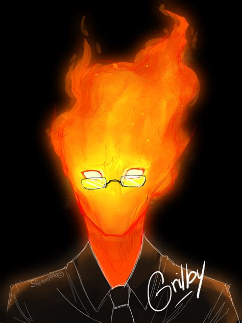 Grillby By Skyroredraws On Deviantart Undertale Fanart Undertale Art