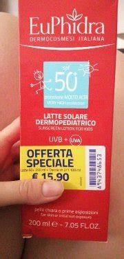 EuPhidra Kaleido UV System Latte Solare Dermopediatrico SPF50 200ml