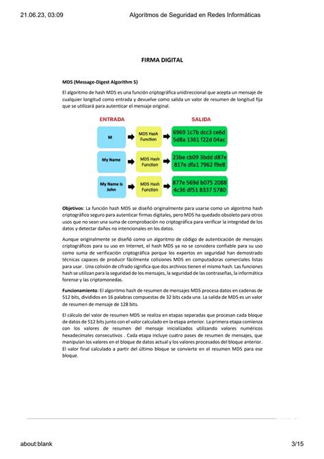 SOLUTION Algoritmos De Seguridad En Redes Inform Ticas Studypool