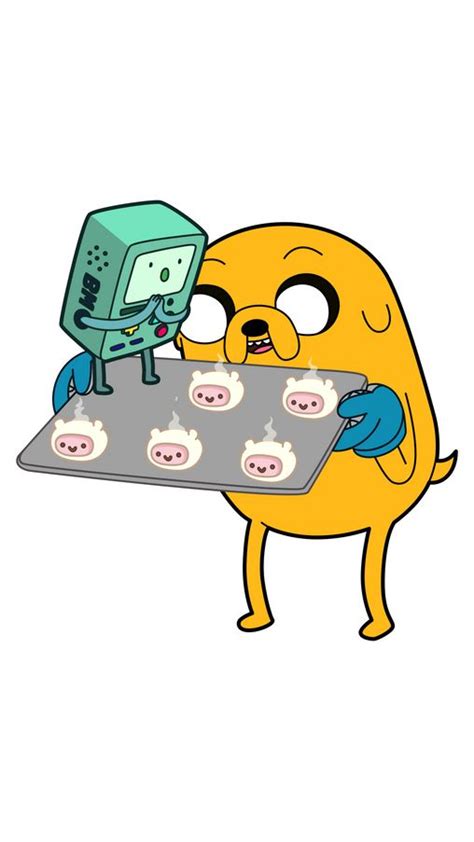 Adventure Time Jake And BMO With Finn Cakes Sticker Adventure Time