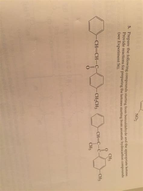 Solved Prepare The Following Compounds Starting From Chegg