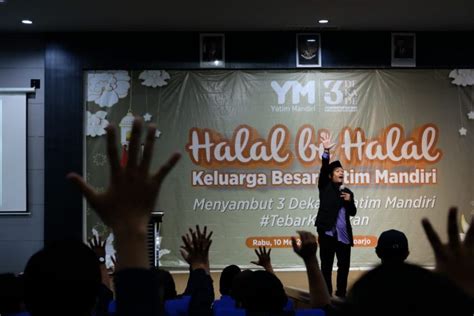 Halal Bi Halal 1444 H Tebar Kebaikan Sambut 3 Dekade Yatim Mandiri