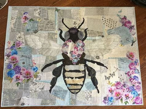 Queen Bee Collage Pattern By Laura Heine Quilting Project