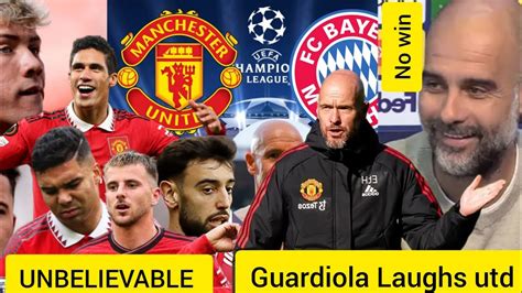 Breaking Newspep Guardiola Laughs Off Man Unitederik Ten Hag