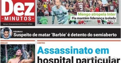 Capa Dez Minutos Quinta 26 De Setembro De 2019