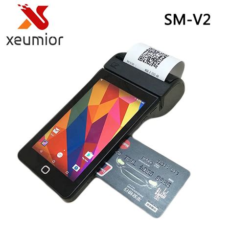 Android Mini Portable Mobile Pos Thermal Printer Handheld POS Terminal ...