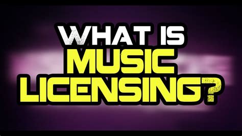 What Is Music Licensing? - YouTube