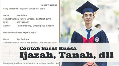 Detail Contoh Surat Kuasa Pengambilan Ijazah Asli Koleksi Nomer 28