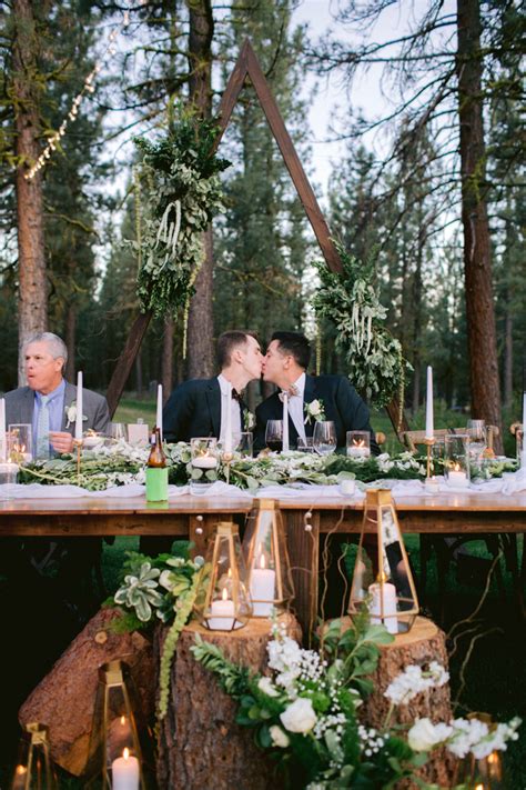 Gorgeously Green Multi-Day Lake Tahoe Lodge Wedding | Junebug Weddings