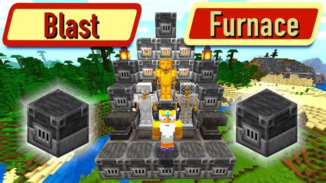 Minecraft Blast Furnace Guide 2021 Timestamps Included Youtube