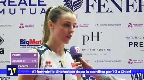 Pallavolo A F Shcherban Complimenti A Chieri Hanno Fatto Meno